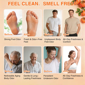 yoniagood hand using soap showing easy odor removal benefit