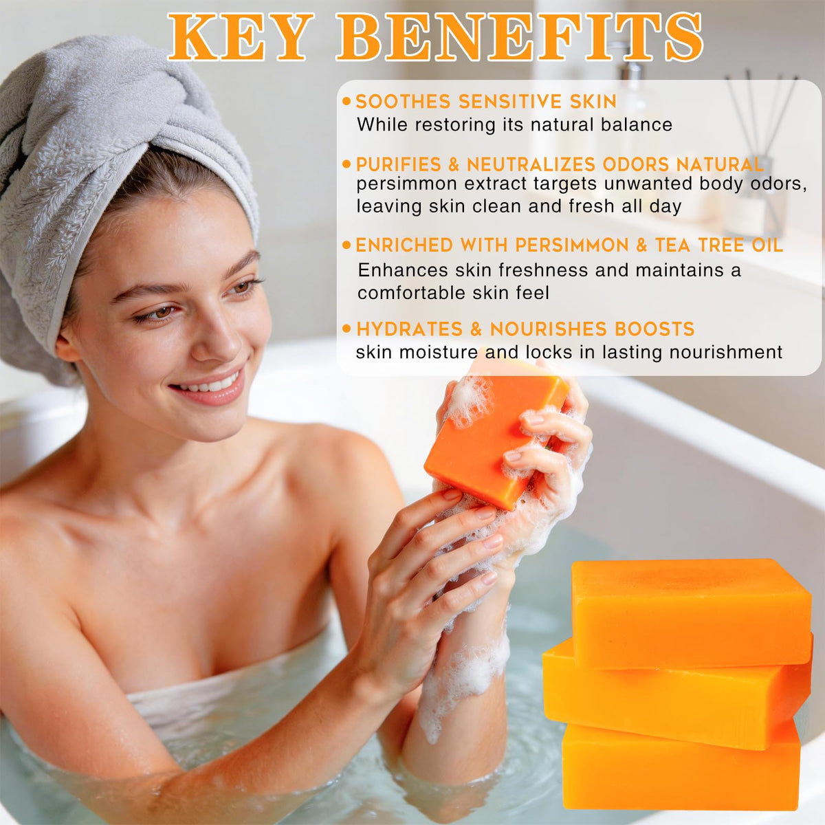 yoniagood rich lather foam demonstrating gentle cleansing benefit