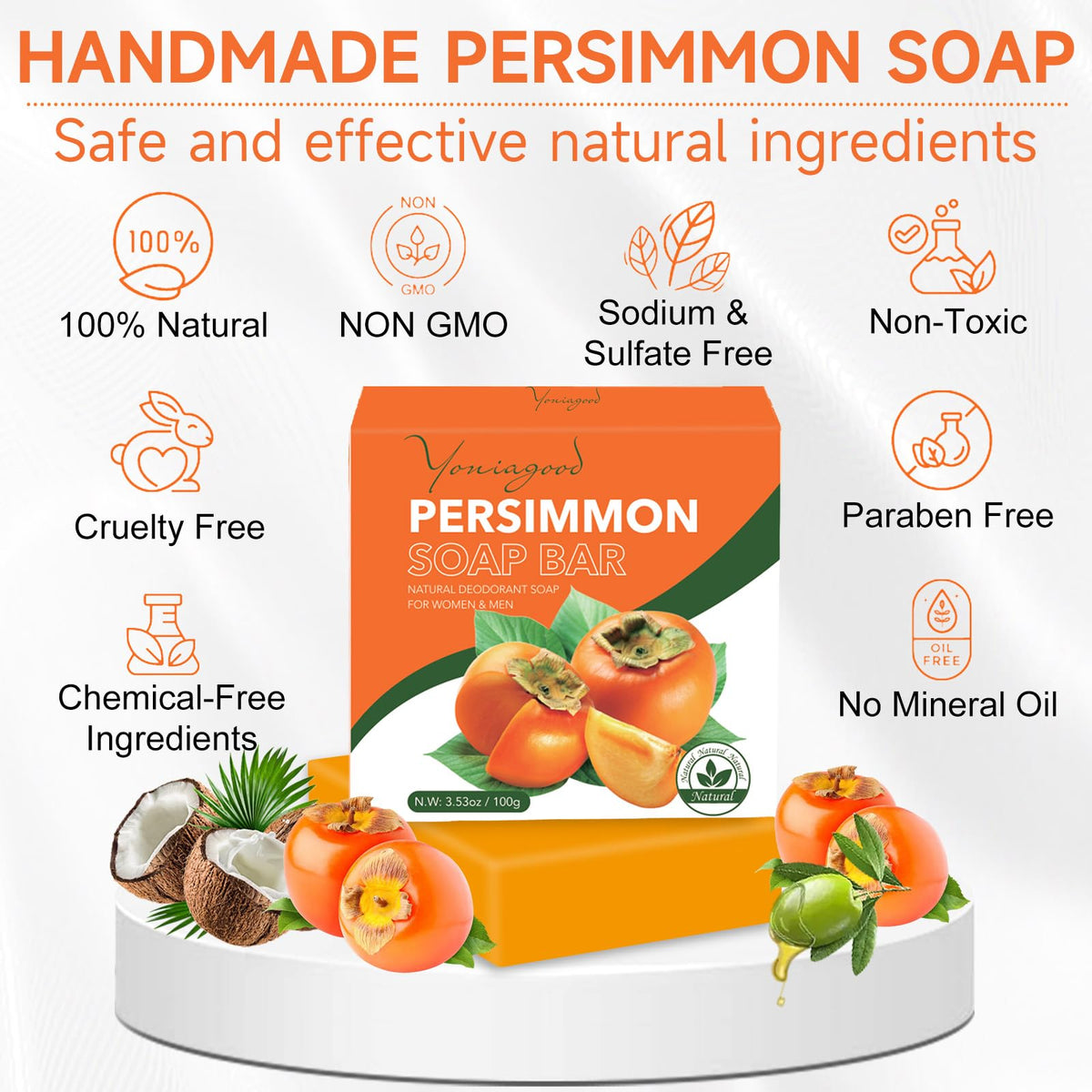 yoniagood soap inside a travel bag ready for on-the-go freshness