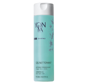 Yonka gel cleanser front packaging showing bottle and branding for gentle cleansing