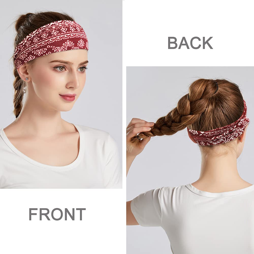 YONUF folded headband illustrating adjustable width and versatile styling benefit