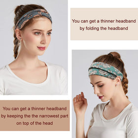 YONUF headbands paired with outfit flatlay, offering stylish everyday accessory