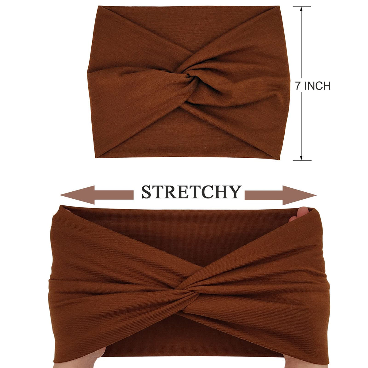 YONUF close-up of the twisted knot detail highlighting structured style and secure hold