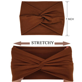 YONUF close-up of the twisted knot detail highlighting structured style and secure hold