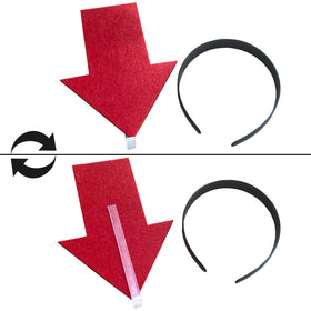YOOLEETC side profile showing elastic band and clear plastic stem comfort