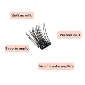 yooNoya close-up of D curl fibers highlighting consistent curl retention benefit