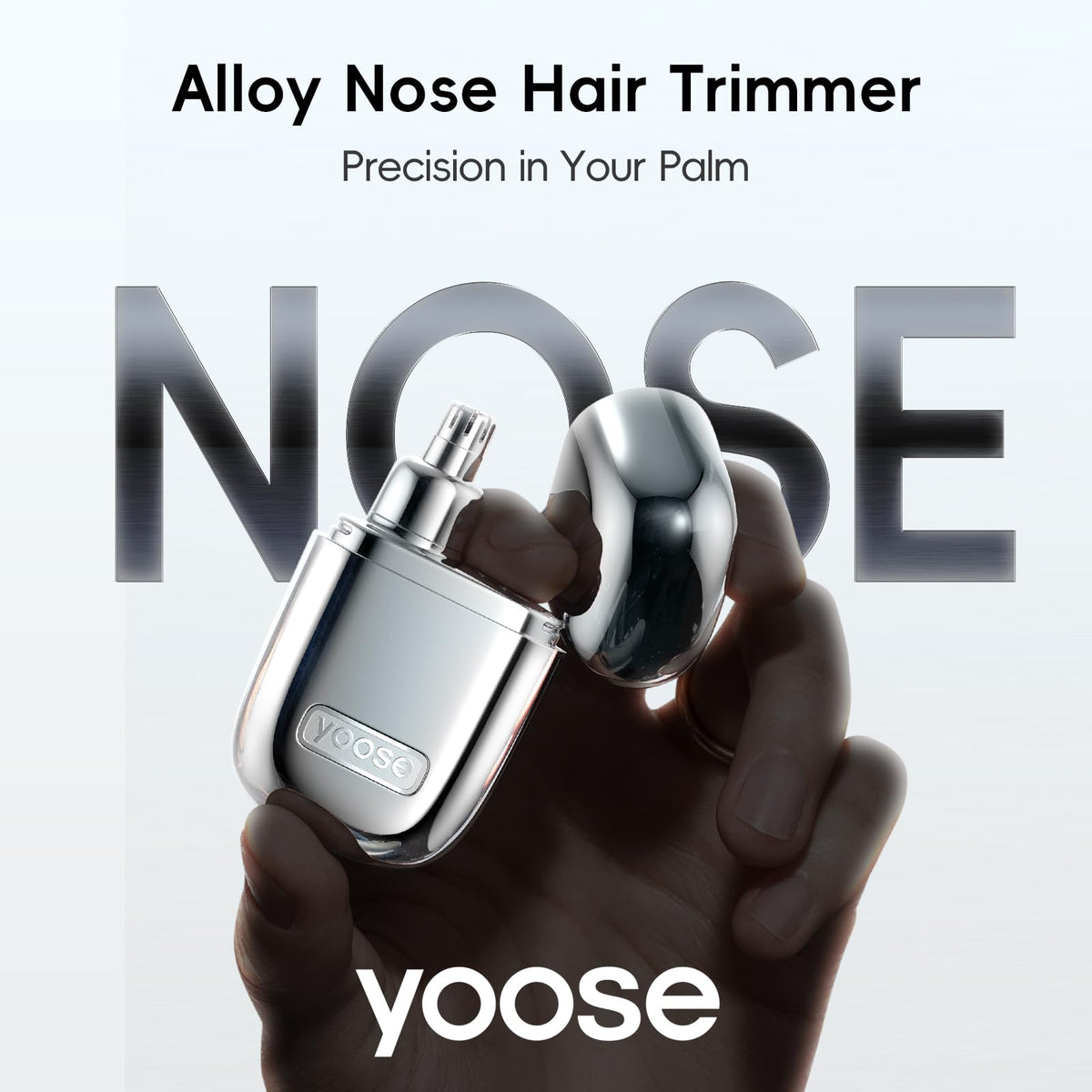 yoose alloy texture closeup highlighting durable unibody and low vibration