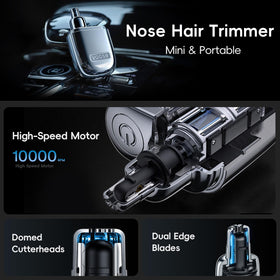 yoose waterproof rinse under tap illustrating easy cleaning and IPX7 resistance