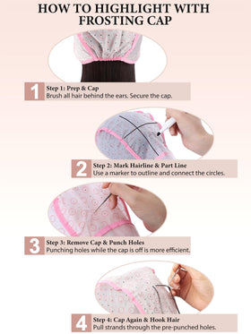 YOOVR color variation layout with black blue pink purple caps for organized use