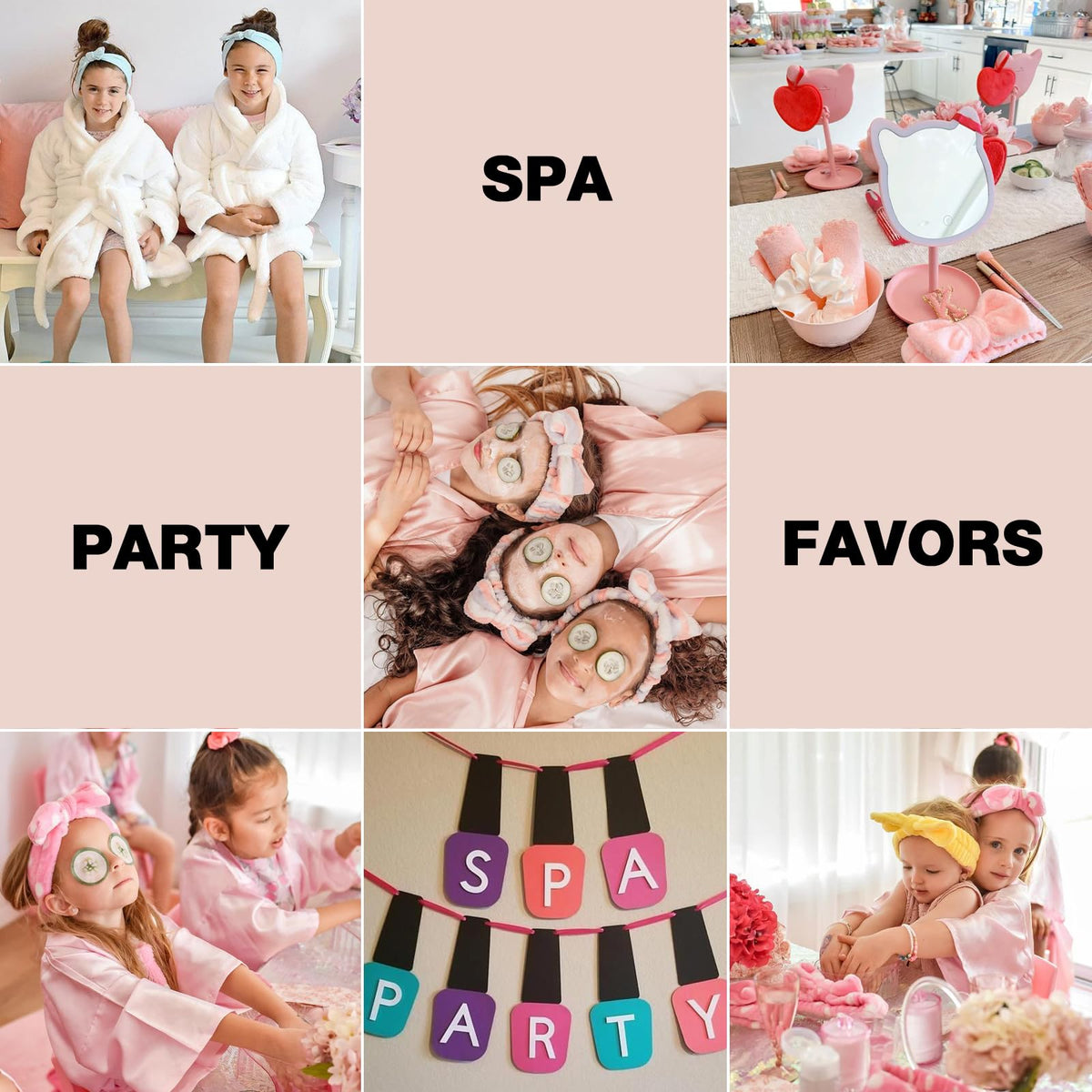 YOOVR flat lay of eight assorted colors ideal for party favors