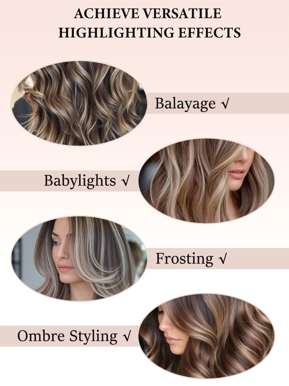 YOOVR kit in use on model demonstrating neat babylight application results
