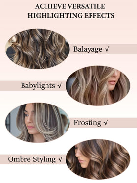 YOOVR kit in use on model demonstrating neat babylight application results
