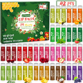 Yopela front packaging showing full 42-pack and flavor variety for convenience