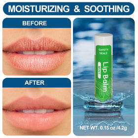 Yopela mini chapstick in hand demonstrating portable convenience