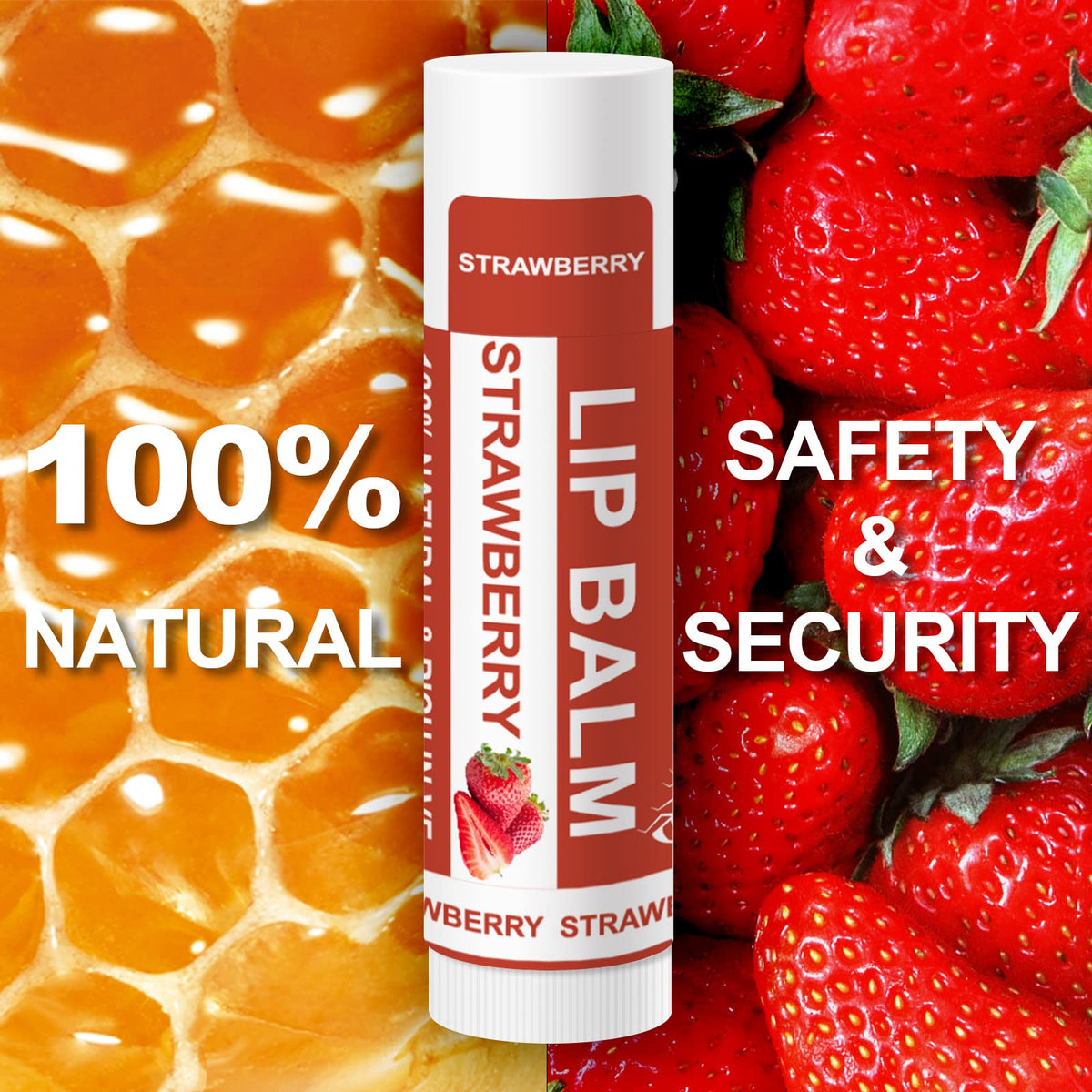 Yopela tube label close-up listing natural ingredients for clear transparency