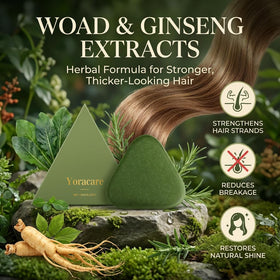 yoracare close-up texture and lather illustrating gentle cleansing