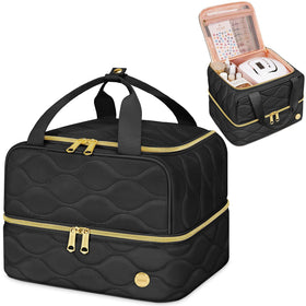 YOREPEK front view closed case shows sleek travel-ready protection