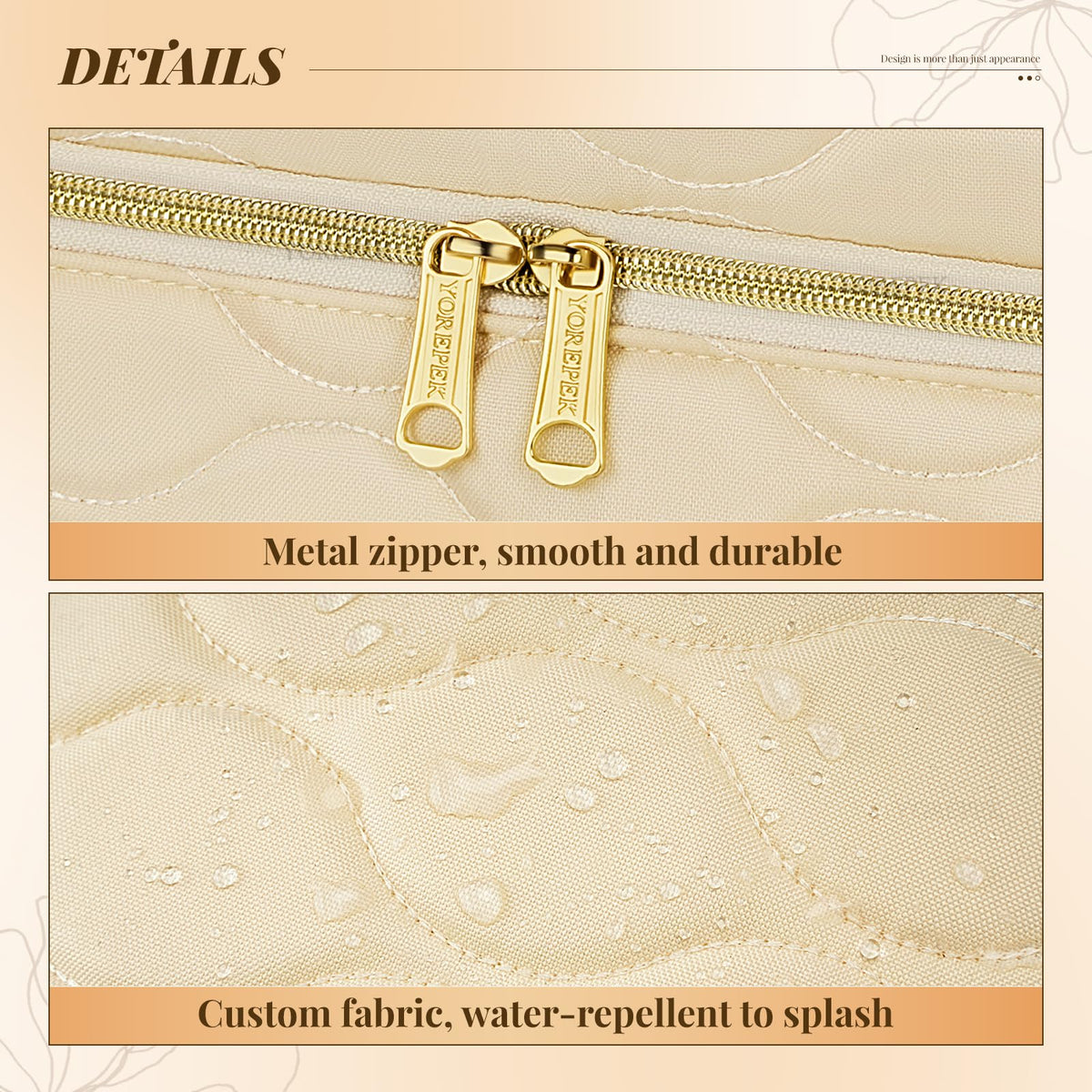 YOREPEK reinforced handle shown being carried for comfortable portability