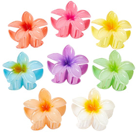 YosaiHom front packaging showing eight colorful flower clips and gift box benefiting presentation