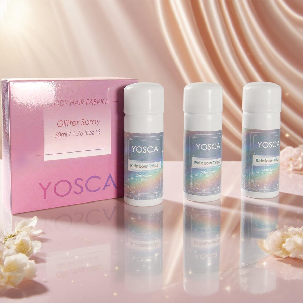 Yosca bottles on festival table suggesting ready-to-use party flair