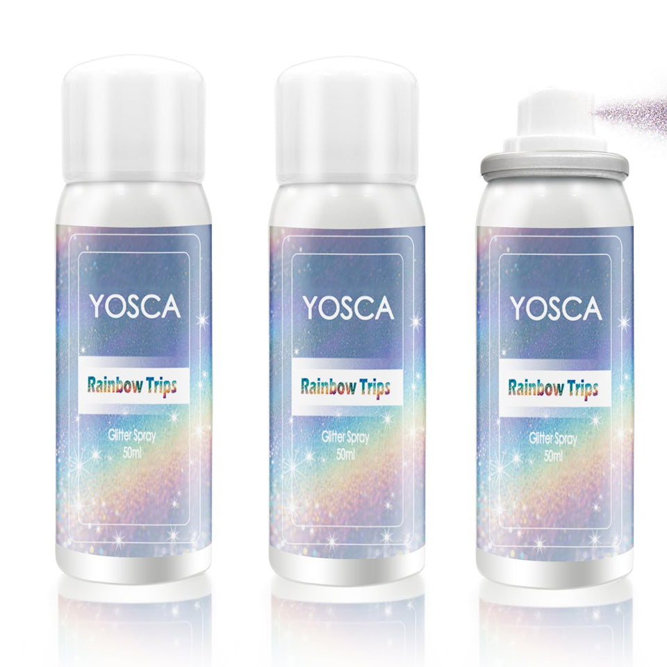 Yosca front packaging 3-pack showing travel-ready shimmer