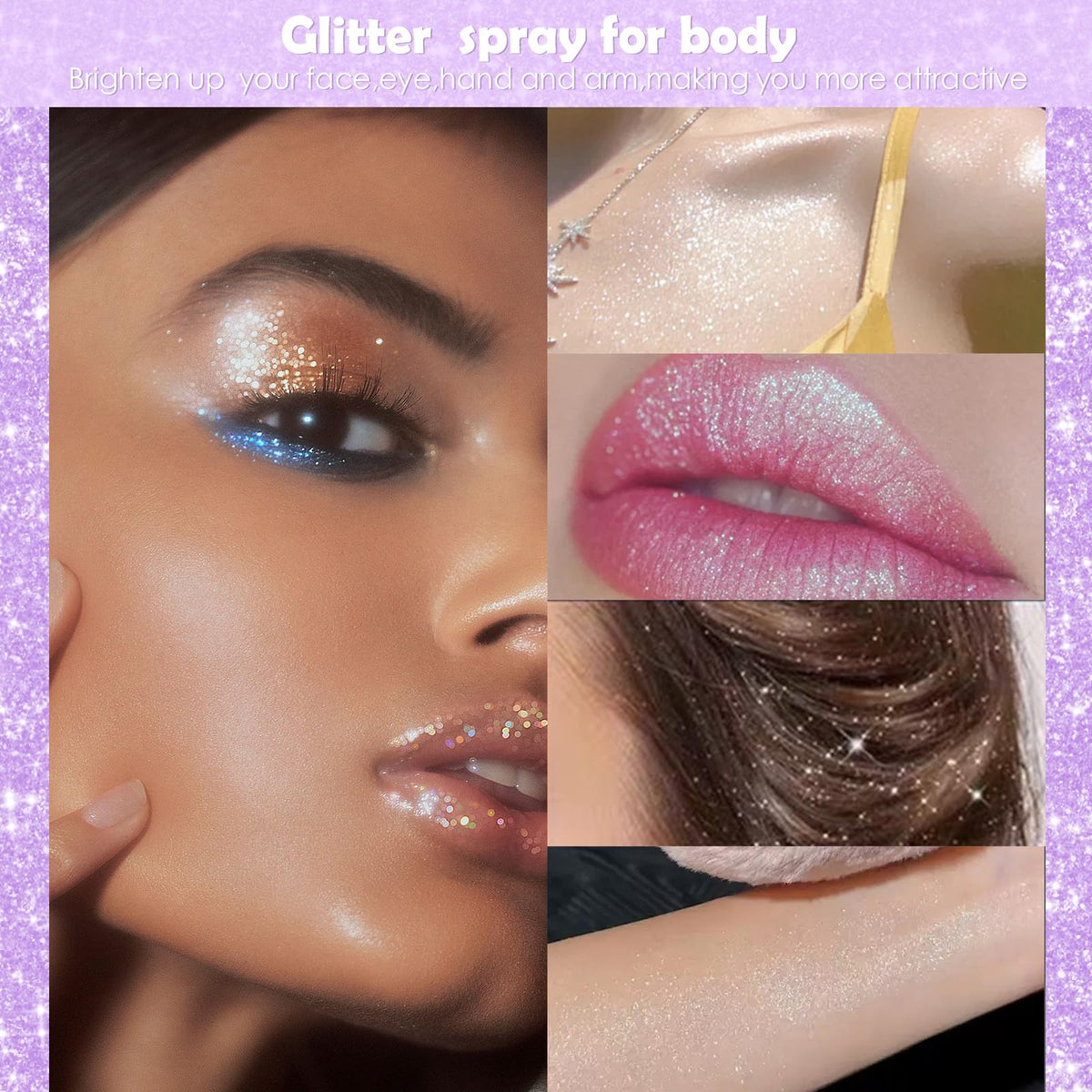 Yosca glitter gel sticks and refill offering precise application options