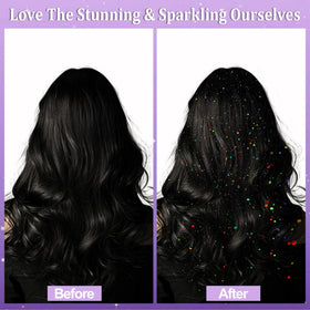 Yosca holographic texture detail highlighting multi-angle sparkle