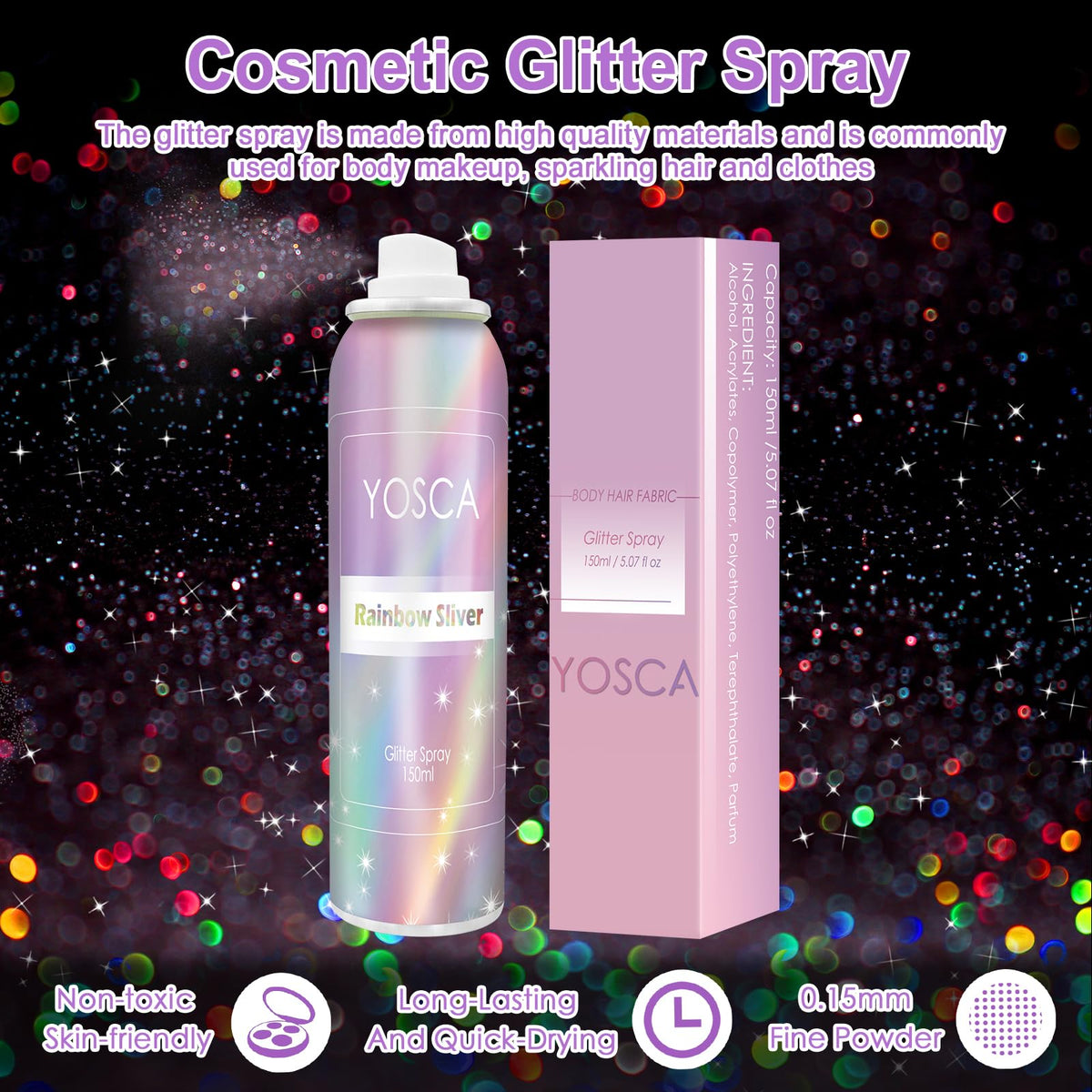 Yosca nozzle and cap detail demonstrating precise spray control and user-friendly design