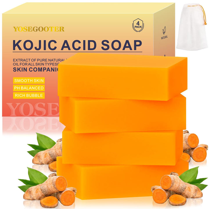 YOSEGOOTER front packaging showing four bars and product benefits