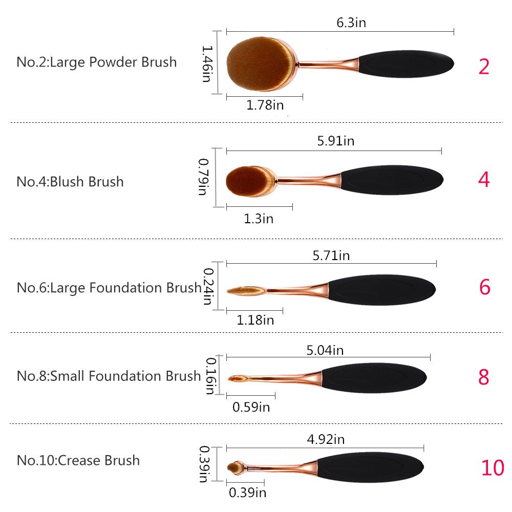 Yoseng brushes in hand to show scale and travel-friendly sizing
