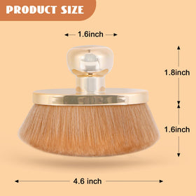 Yoseng vegan fibers texture detail highlighting soft bristles that protect sensitive skin