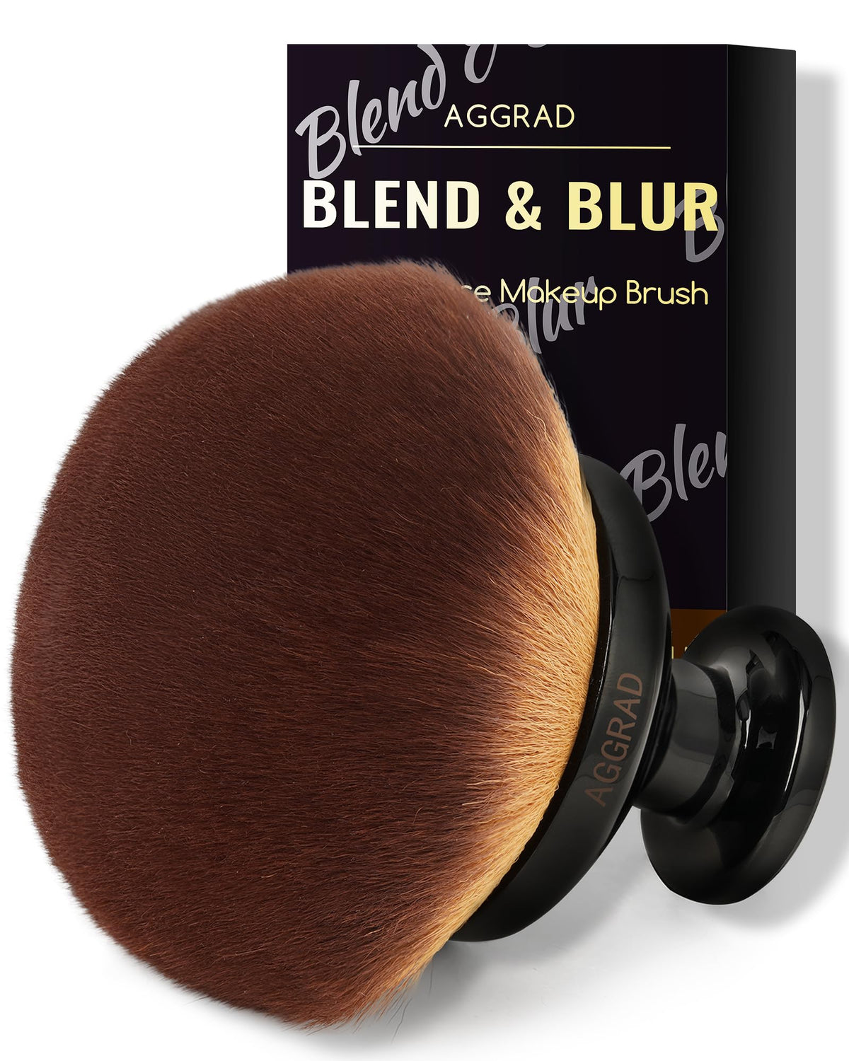 YOSHUYUKI brush front packaging showing oversized head for fast coverage