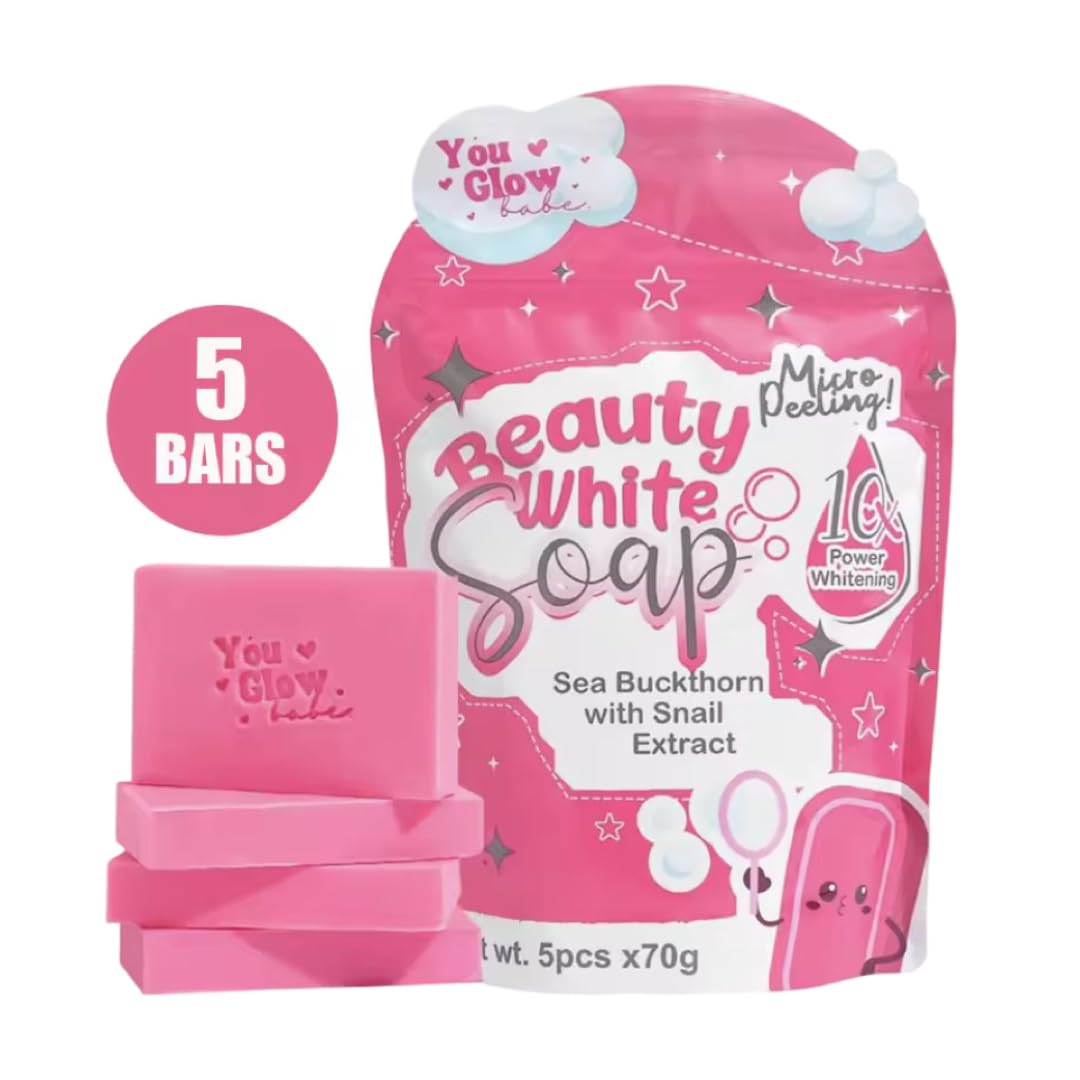 Generic You Glow Babe close-up of soap texture showing creamy lather benefit