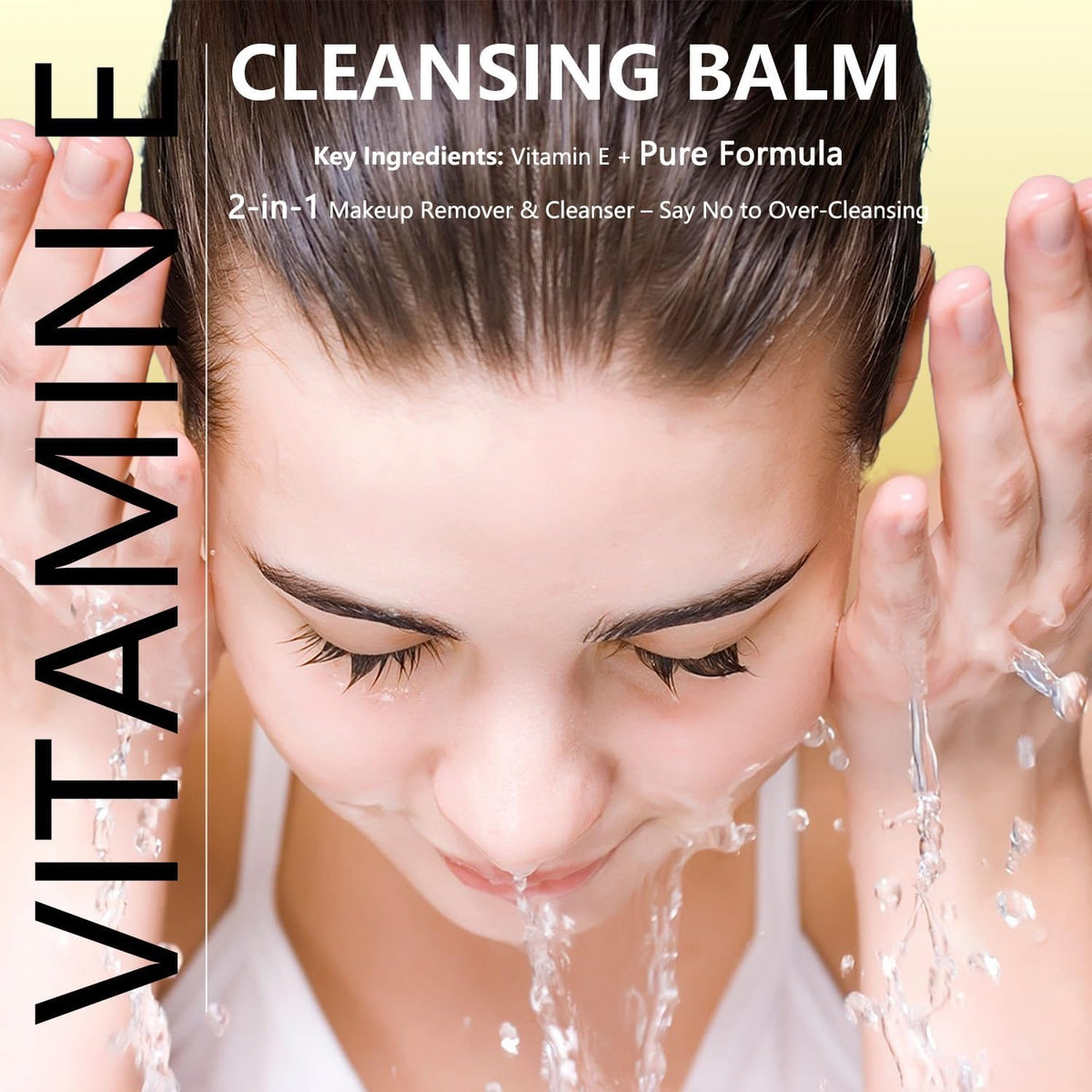 YOUFE balm melting on skin dissolving waterproof makeup quickly