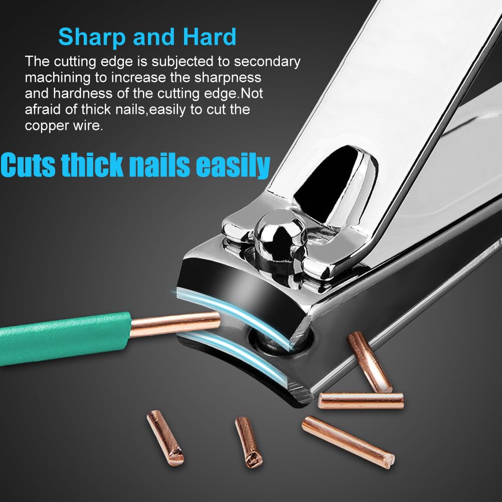 Yougai clippers held in hand to show ergonomic grip and size clarity