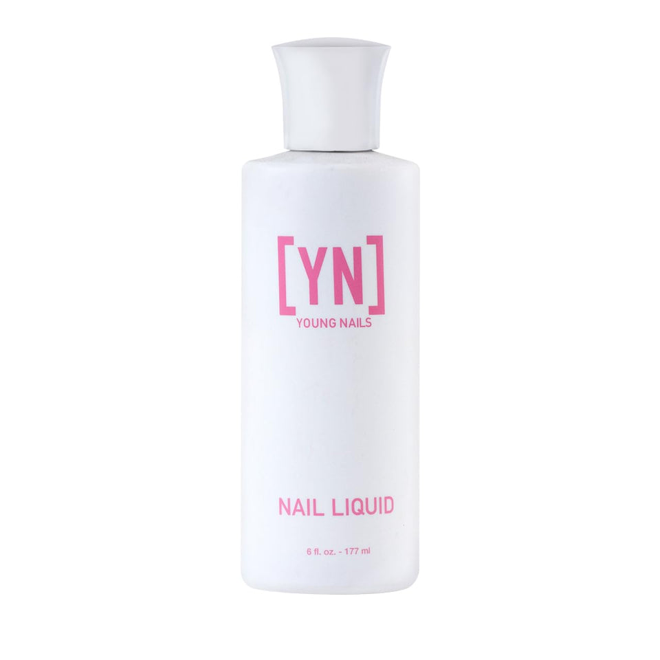 Young Nails front bottle view showing product and professional appeal