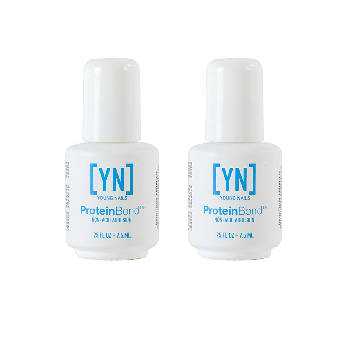 Young Nails front packaging showing bottle and brand for professional adhesion