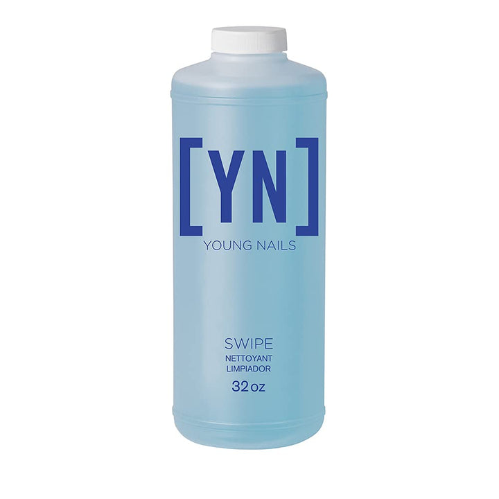 Young Nails Nail Swipe front bottle showing label and professional 32 fl oz size benefit