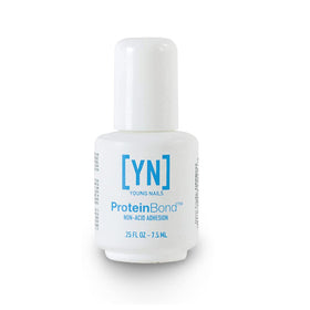Young Nails Protein Bond front bottle view showing label and compact size benefit