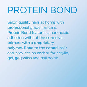 Young Nails Protein Bond applied by technician improving adhesion during service