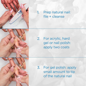Young Nails Protein Bond bottle on salon counter demonstrating professional-ready storage