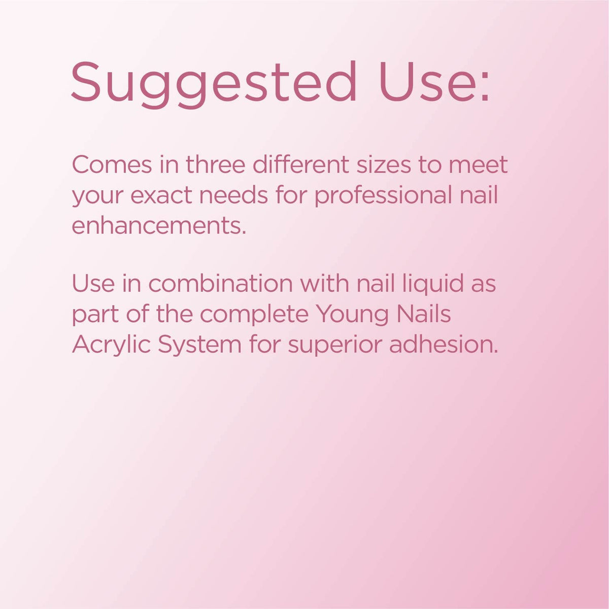 Young Nails Rosebud sculpted extension before and after illustrating natural pink-nude coverage and strength