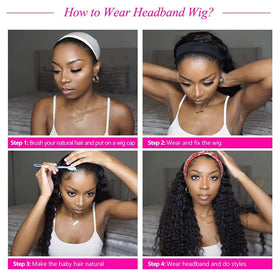 Youngirl accessories including headband, wig cap, and lashes for ready styling