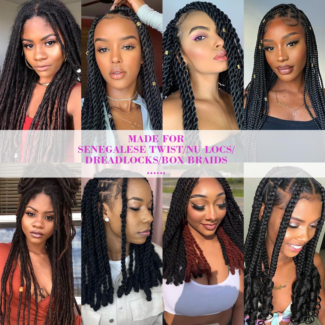 Youngther lifestyle image of braided hairstyle outdoors demonstrating wearable look