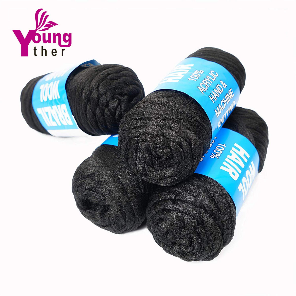 Youngther roll beside ruler to illustrate 91x4ft length per roll for planning
