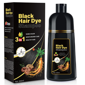 YOURTONE front packaging showing label and black shampoo benefits