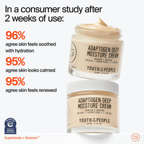 Youth To The People reishi mushroom ingredient shot highlighting calming benefit