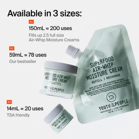 Youth To The People label close-up featuring vegan, cruelty-free and clean claims