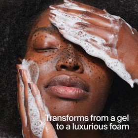 Youth To The People cleanser with serum and moisturizer showing complementing routine