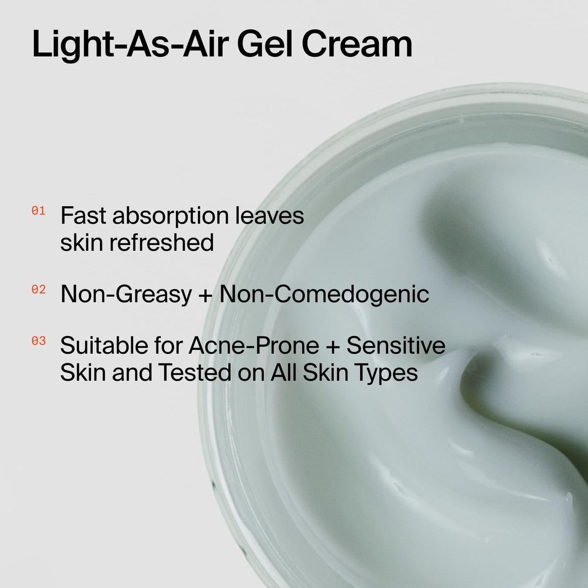 Youth To The People cream applied on hand demonstrates quick absorption